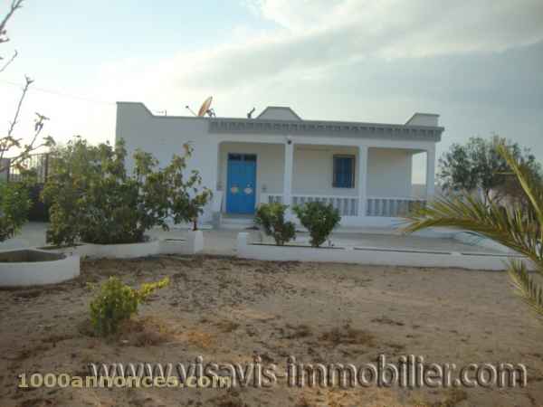 VENTE VILLA PlAIN-PIED ROUTE HOUMT SOUK